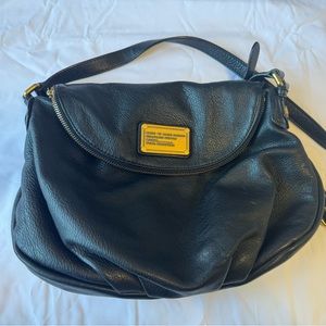 Marc Jacobs Black Leather Natasha Bag